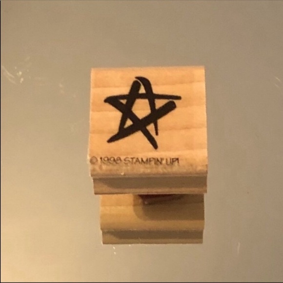 3/$20 Stampin’ Up! | 1998 Sketched Star Stamper